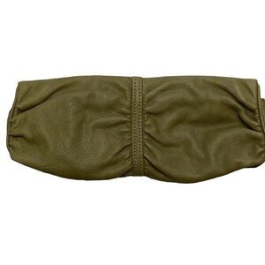 Fossil Olive Green Leather Clutch